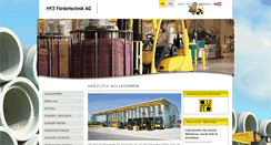 Desktop Screenshot of hks-hyster.ch